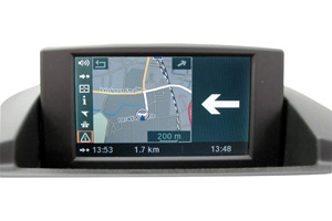 BMW 1er Navigationsgerät Pixelfehler Reparatur, Navi - Display / Monitor defekt