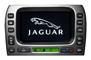 Jaguar Navigationsgerät Pixelfehler Reparatur, Navi - Display / Monitor defekt