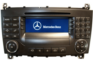Mercedes CLK Klasse Navigationsgerät Reparatur, Navi - Bedienknopf defekt