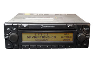 S Klasse - Navi Audio 30 APS Lesefehler/Displayfehler Reparatur